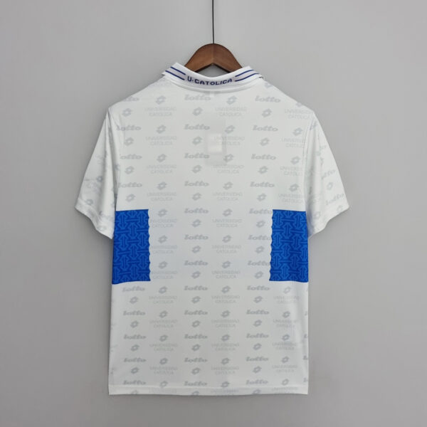 Camiseta Universidad Católica 1996 Tercera Retro - detalle manga