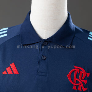 Camiseta Flamengo 2024 Entrenamiento — detalle textura de la tela