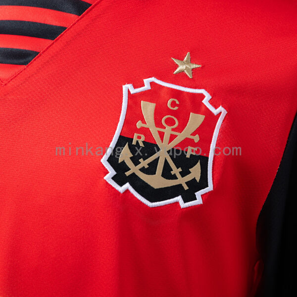 Camiseta Flamengo 2008 Retro Local — detalle sponsor CARTÃO PETROBRAS