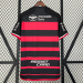 Camiseta Flamengo 2023/24 Local — detalle patrocinador Kwai manga