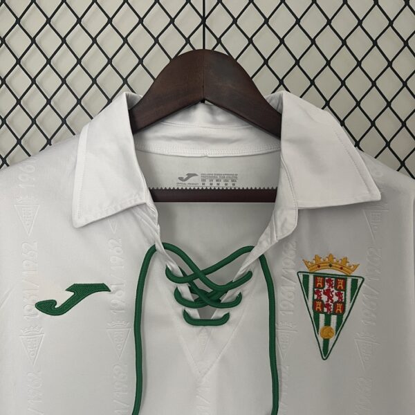 Camiseta Córdoba Aniversario 1961/62 Local — detalle