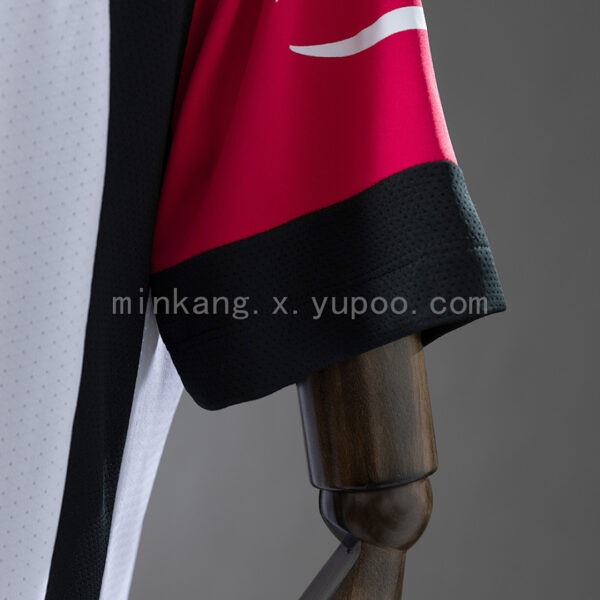 Camiseta Flamengo 2024/25 Local Imperadores — detalle textura de tela