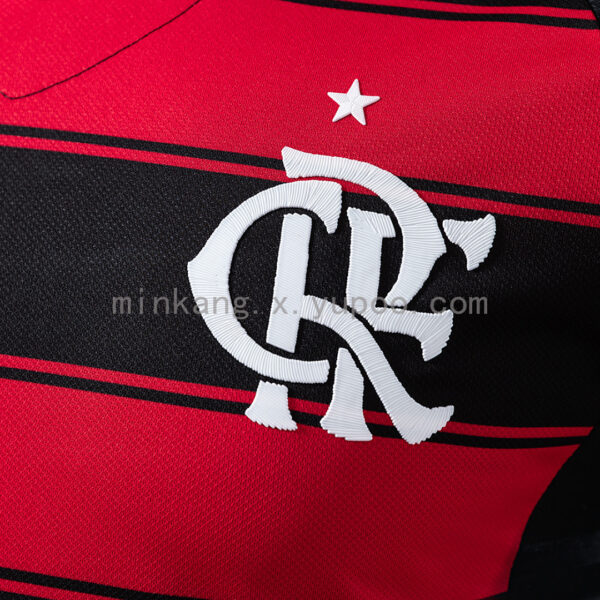Camiseta Flamengo 2024/25 Local Version Jugador — vista trasera completa
