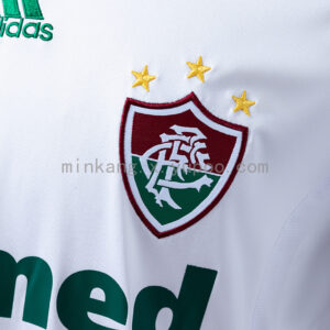 Camiseta Fluminense 2010 Local Retro — detalle patrocinador Unimed