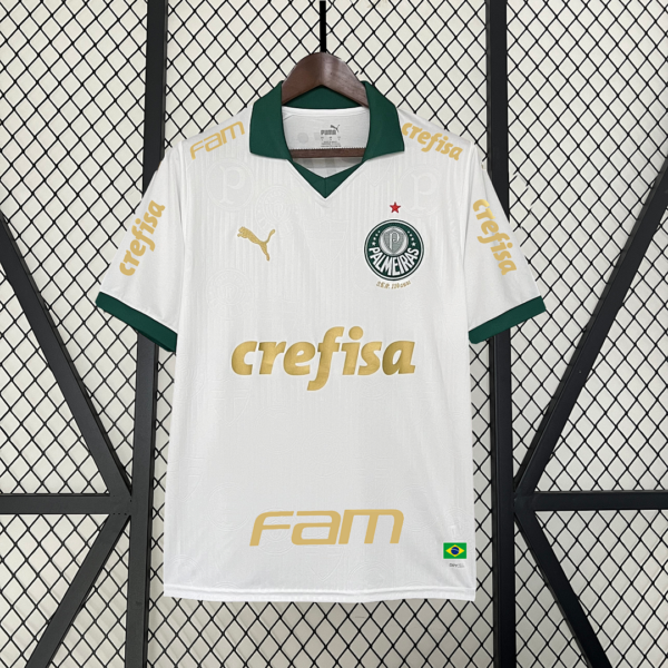 Camiseta Palmeiras 2024 Visita — detalle logo Puma