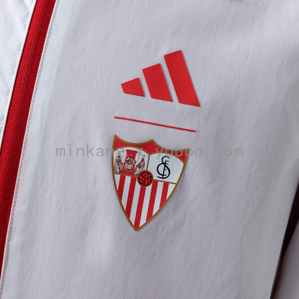 Camiseta Sevilla FC 2024/25 Cortaviento Local — detalle