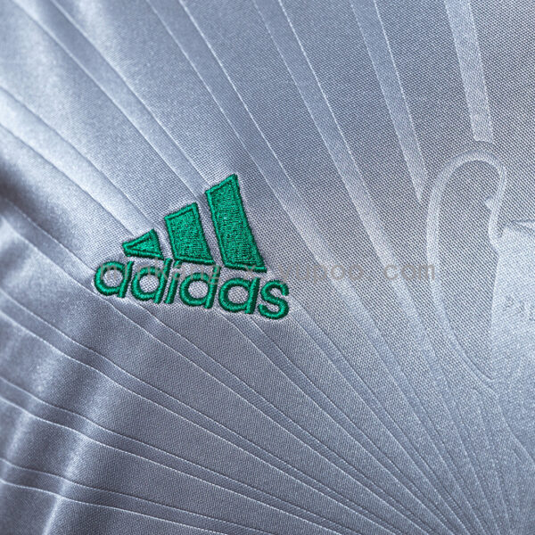 Camiseta Palmeiras 2015/16 Visita — detalle patrocinador Crefisa