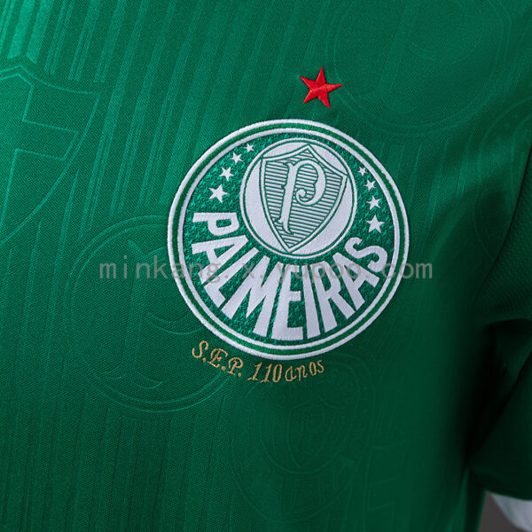 Camiseta Palmeiras 2024 Local — detalle cuello