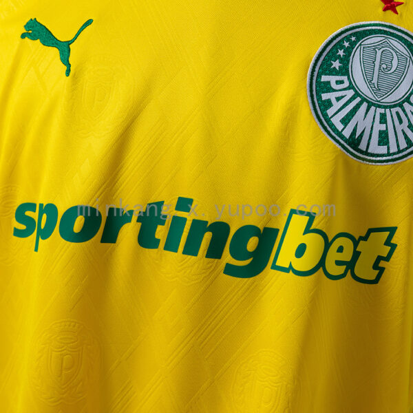 Camiseta Palmeiras 2024/25 Tercera — detalle patrocinador Sportingbet