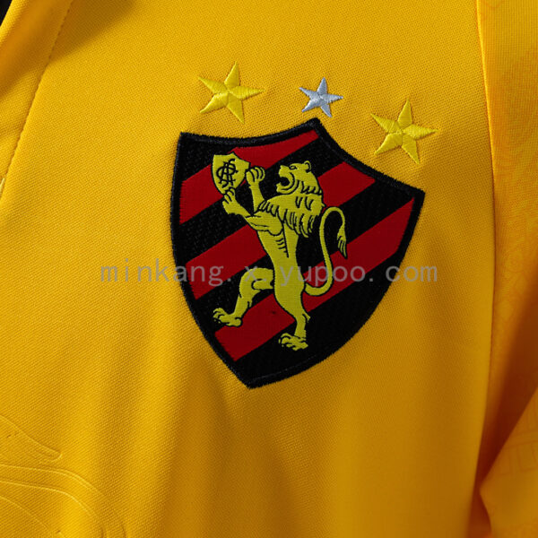 Camiseta Sport Recife 2024 Visita — detalle patrocinador DISLUB energia