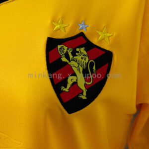 Camiseta Sport Recife 2024/25 Visita Mujer — detalle cuello en V