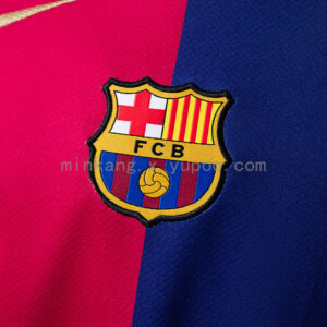 Camiseta FC Barcelona 2014/15 Local — detalle color azul