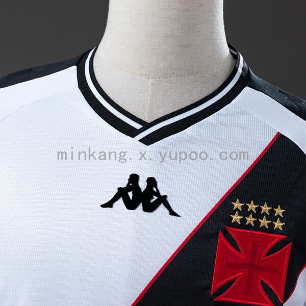 Camiseta Vasco da Gama 2023/24 Visita — detalle manga
