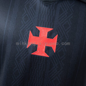 Camiseta Vasco da Gama 2024/25 Local — detalle de la textura de la tela