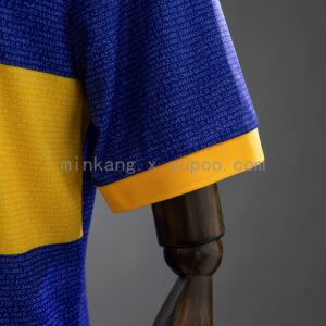 Camiseta Deportivo Alavés 2000/01 Retro Local — detalle logo Luanvi