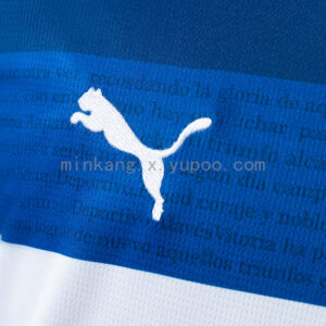 Camiseta Deportivo Alavés 2023/24 Visita — detalle patrocinador MK 体育 NEWS