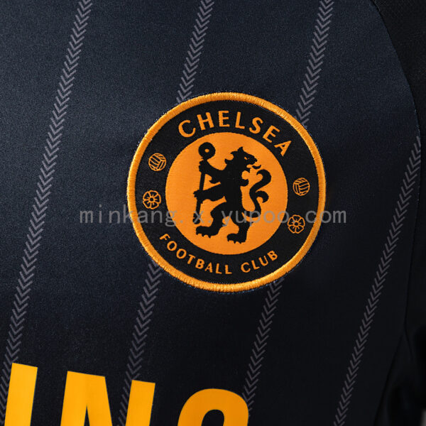 Camiseta Chelsea 2010/11 Retro Visita - detalle del patrocinador Samsung