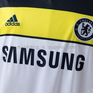 Camiseta Chelsea 2012 Retro Tercera - detalle cuello polo