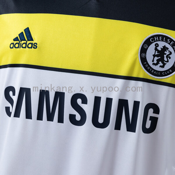 Camiseta Chelsea 2012 Retro Tercera - detalle cuello polo