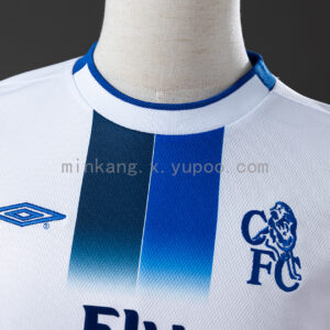Camiseta Chelsea 1998/99 Retro Visita Manga Larga - detalle
