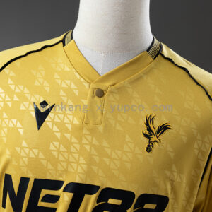 Camiseta Crystal Palace 2023/24 Visita - detalle del tejido y patrón