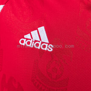 Camiseta Crystal Palace 1990/91 Retro Local - detalle del tejido