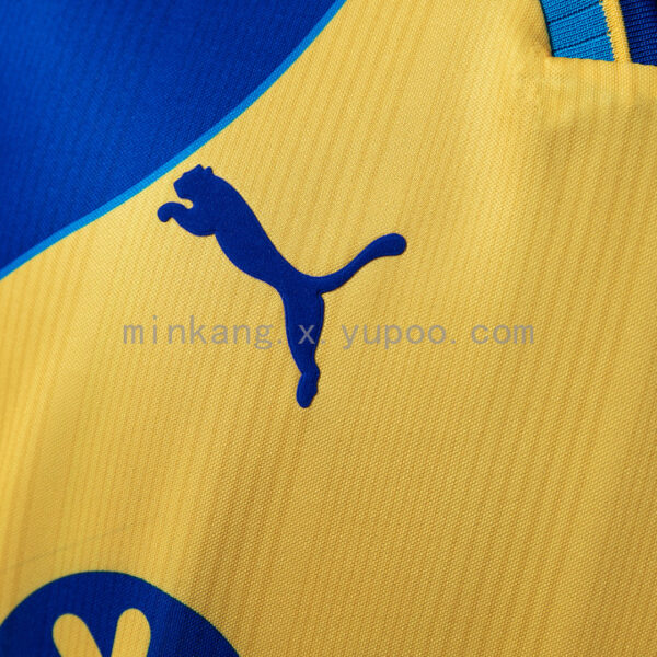Camiseta UD Las Palmas 1990 Retro Local — detalle del material y textura