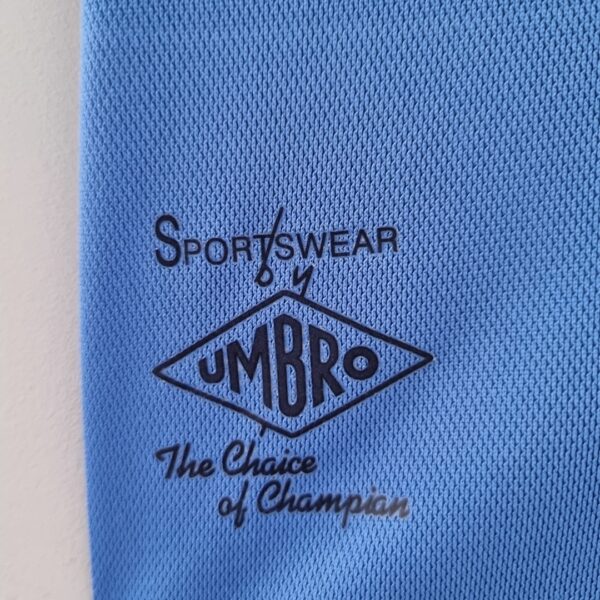 Camiseta Manchester City 1988 Retro Local - detalle