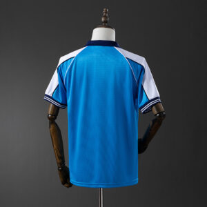 Camiseta Manchester City 1999/2000 Local Retro - detalle manga