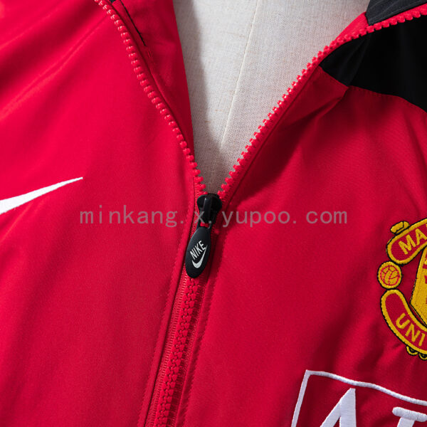 Camiseta Manchester United 2014/15 Cortaviento Entrenamiento - detalle manga