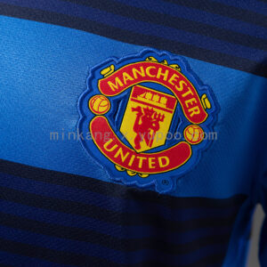 Camiseta Manchester United 2011/12 Retro Visita - detalle