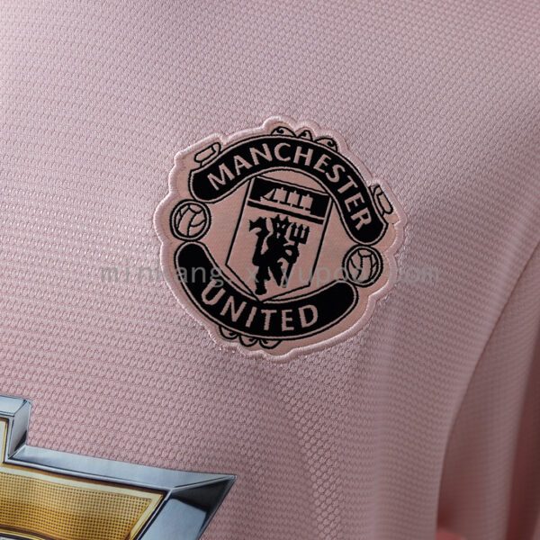 Camiseta Manchester United 2018/19 Tercera Retro - detalle franjas hombro