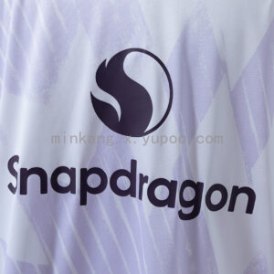 Camiseta Manchester United 2024/25 Visita Manga Larga - detalle patrón de tejido