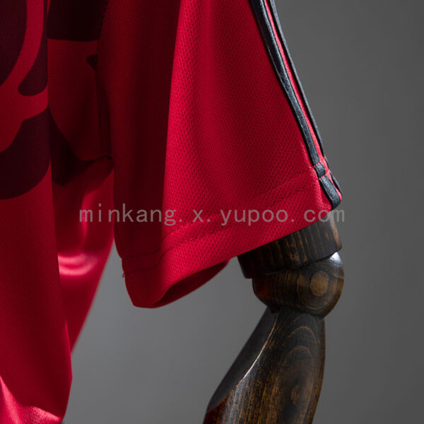 Camiseta Manchester United 1990/91 Retro Local Niño - detalle logo Adidas