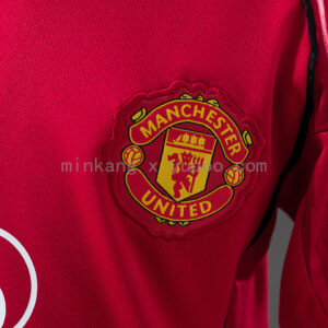 Camiseta Manchester United 2024/25 Local Niño - detalle