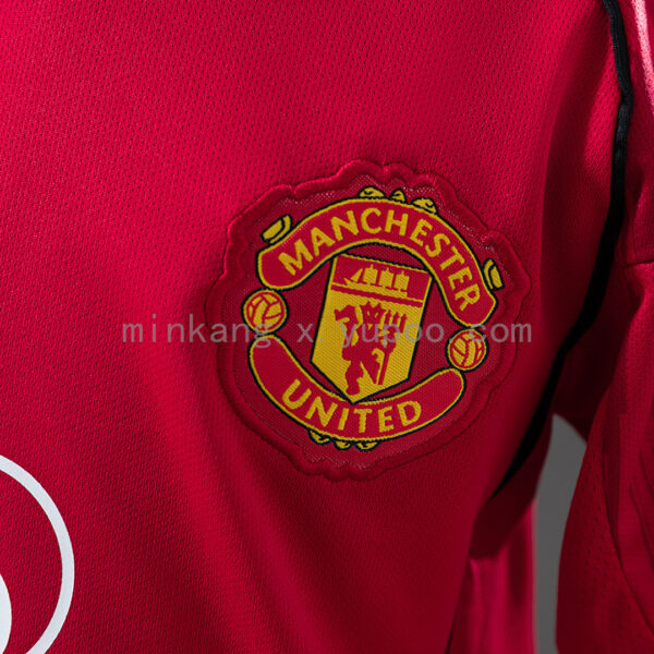 Camiseta Manchester United 2024/25 Local Niño - detalle