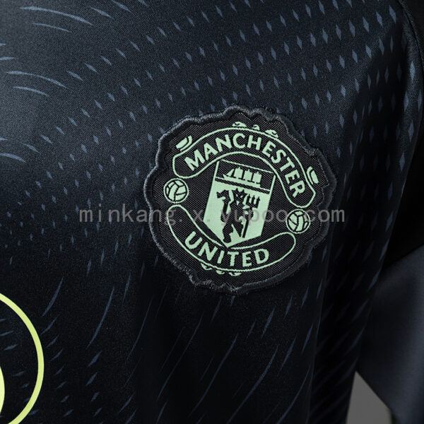 Camiseta Manchester United 2023/24 Entrenamiento Niño - detalle patrón de tejido