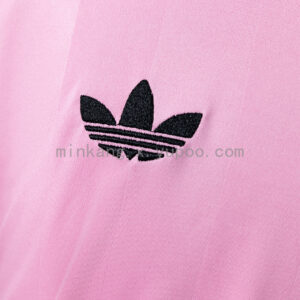 Camiseta Manchester United 1989 Retro Arquero Visita - detalle logo Adidas Trefoil