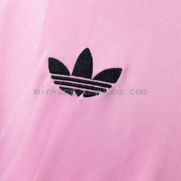 Camiseta Manchester United 1989 Retro Arquero Visita - detalle logo Adidas Trefoil