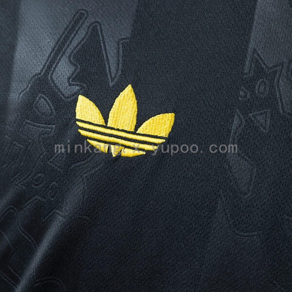 Camiseta Manchester United 1993/94 Retro Visita Manga Larga - detalle