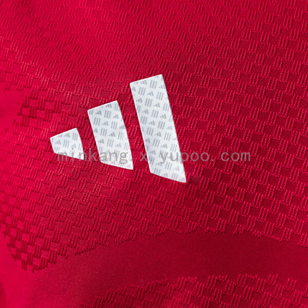 Camiseta Manchester United 2023/24 Local Versión Jugador - detalle textura del tejido