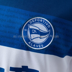 Camiseta Deportivo Alavés 2023/24 Visita — vista lateral
