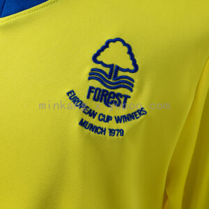 Camiseta Nottingham Forest 1979 Retro Visita - detalle