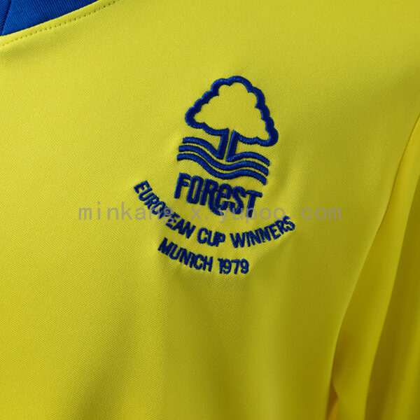 Camiseta Nottingham Forest 1979 Retro Visita - detalle