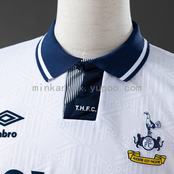 Camiseta Tottenham Hotspur 1994 Retro Local - vista trasera