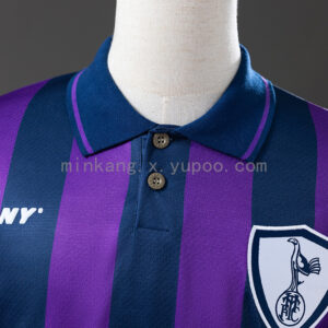 Camiseta Tottenham Hotspur 1994/95 Retro Visita - detalle textura