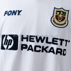 Camiseta Tottenham Hotspur 1995/96 Retro Local - detalle puño de manga