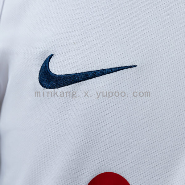 Camiseta Tottenham Hotspur 1920 Retro Local - detalle textura tela