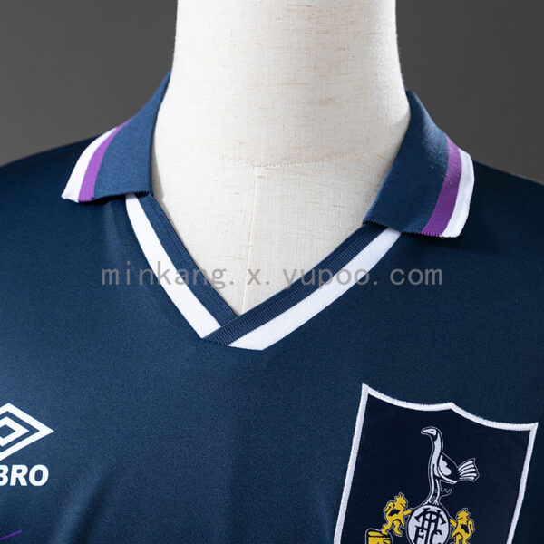 Camiseta Tottenham Hotspur 1995/96 Retro Visita - detalle