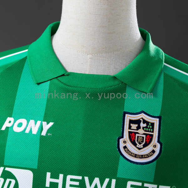 Camiseta Tottenham 1995/96 Retro Visita - detalle tejido